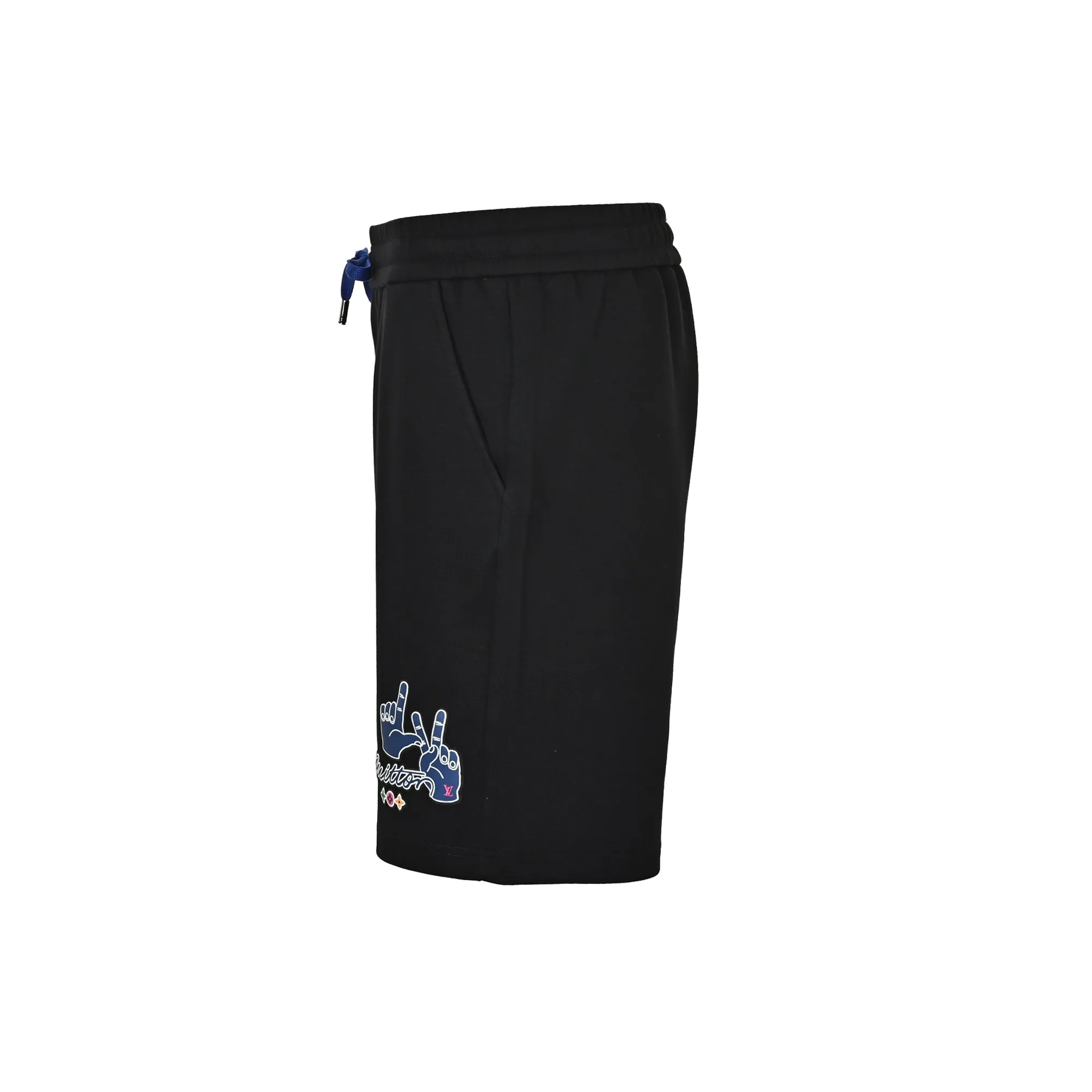 Louis Vuitton/Louis Vuitton 26ss LV gesture letter print shorts